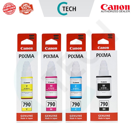 Canon PIXMA GI-790 Ink *G1000, G1010, G2000, G2002, G2010, G3000, G3010 ...