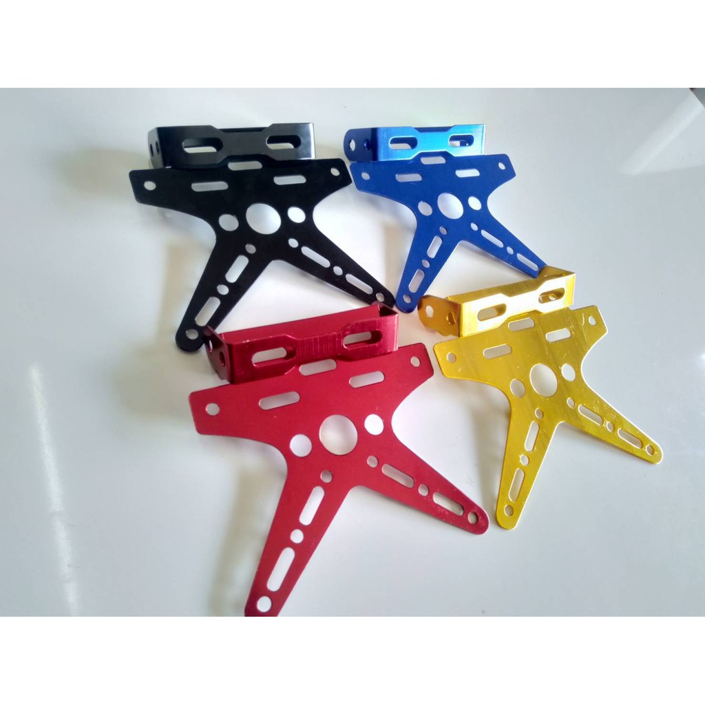 Short Tail Number Plate Star Shape Assorted Colors | Shopee Malaysia