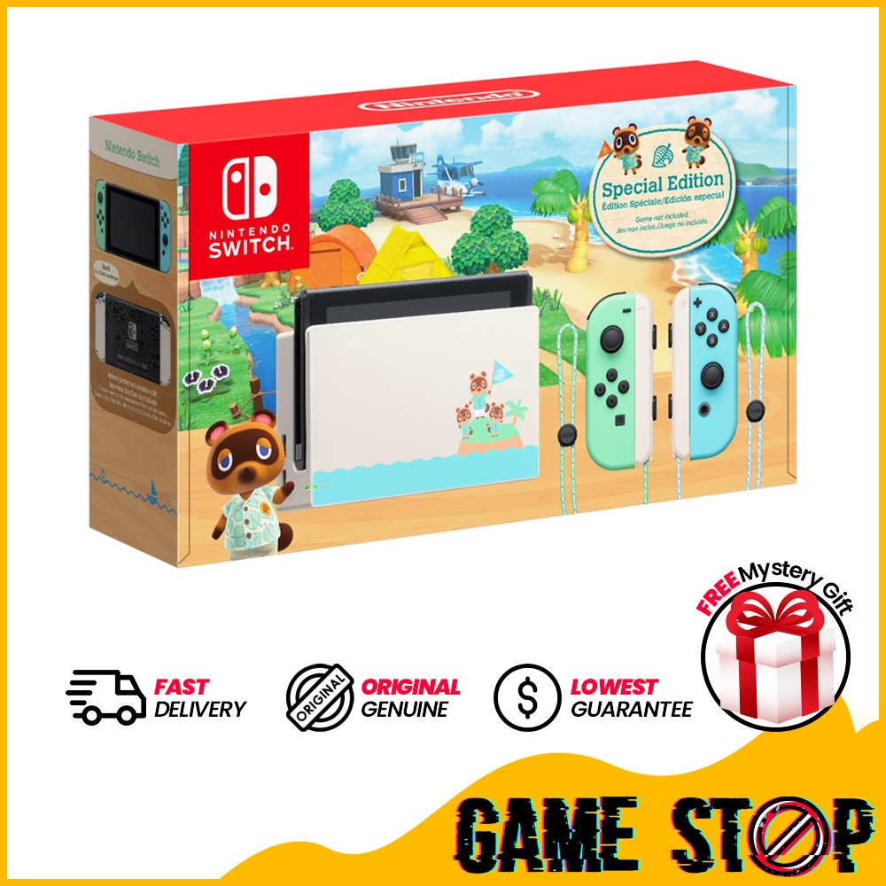 Is the animal crossing switch the shop v2