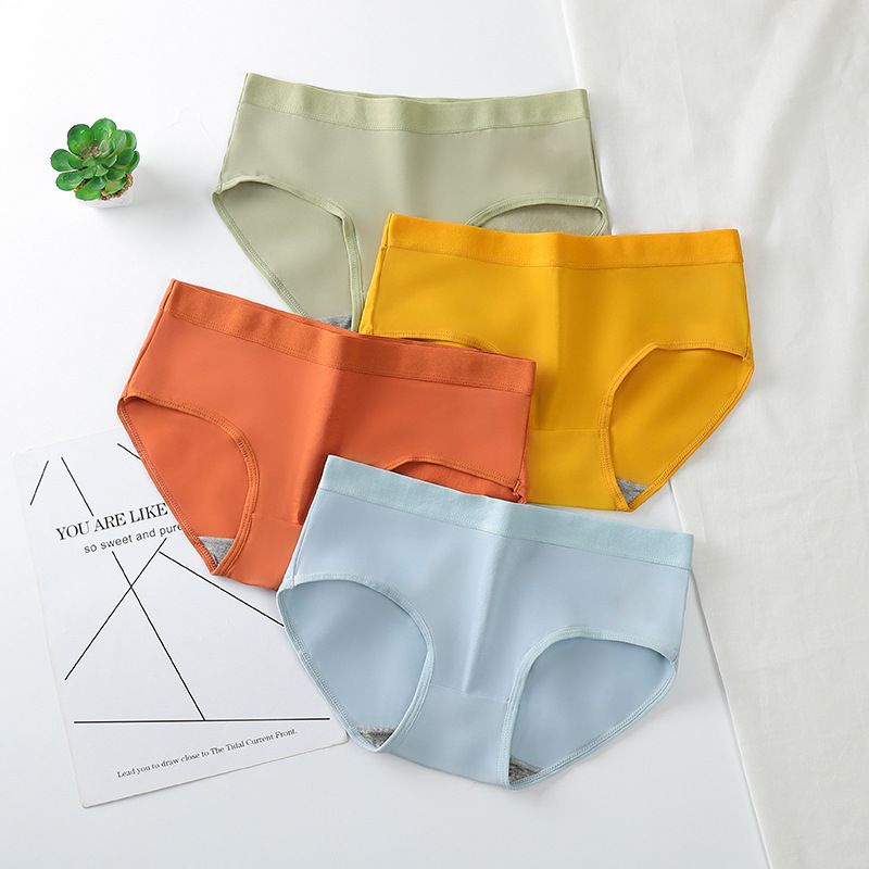READY STOCK 】( 1 PCS ) Women Underwear Panties Cotton Simple