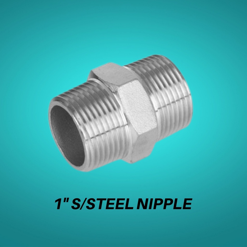 Stainless Steel Pipe Water Pipe 304 1/2 Inchi Socket Bush TEE NIPPLE ...