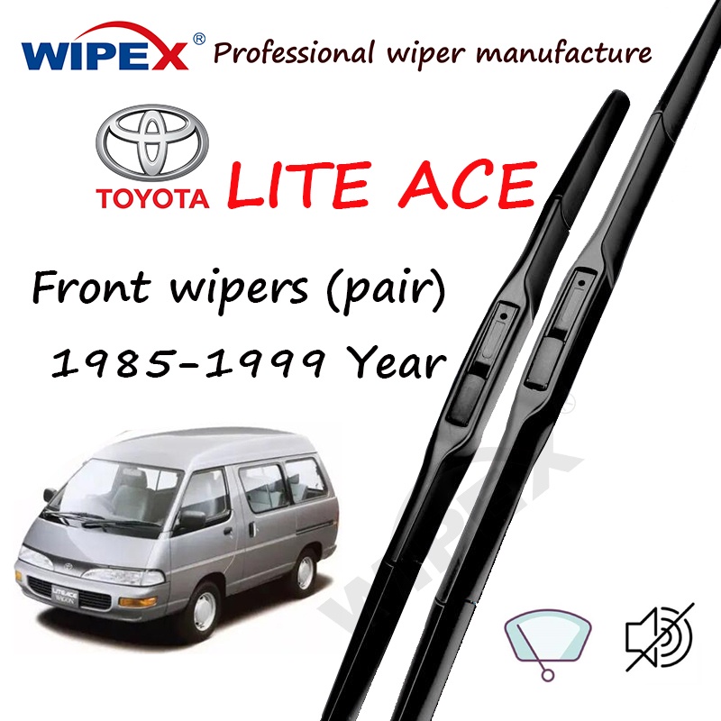 Hybrid Toyota LITE ACE Wiper Blade 14+22 Set/Pair Front JAPAN Quality