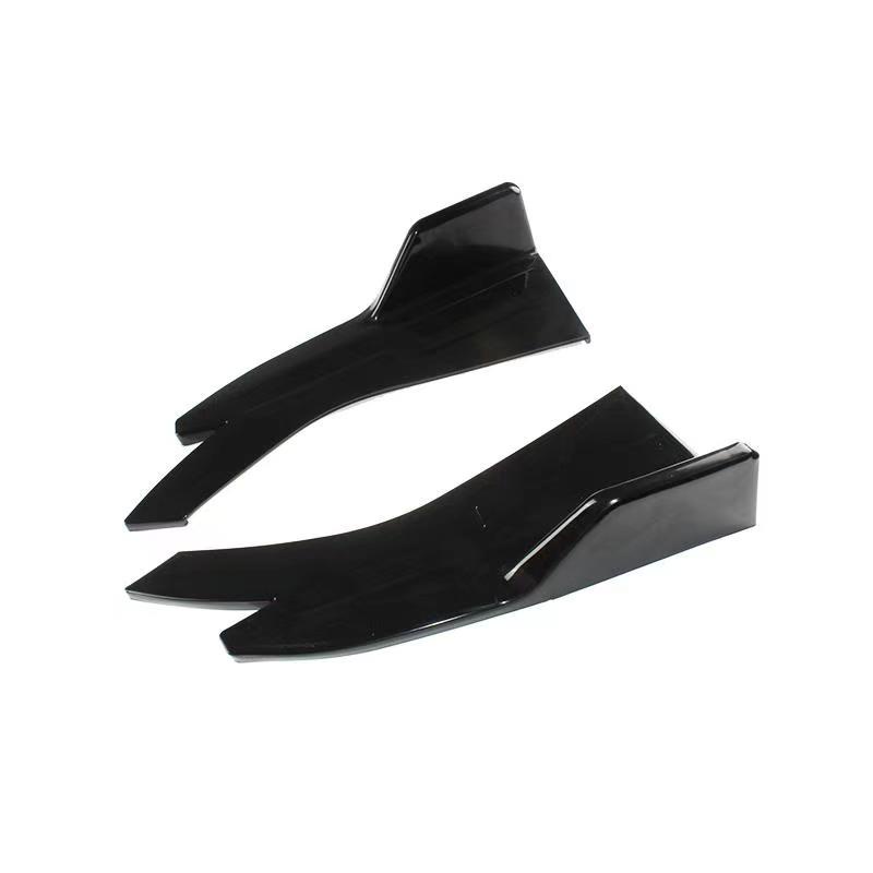 *UPGRADE DESIGN*Universal Rear Bumper Lip Diffuser Winglet Wings Anti ...