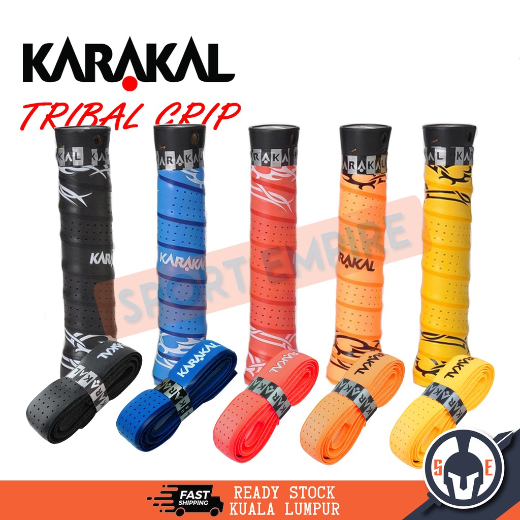 Karakal Tribal – Lot De 12 Grips Unisexes, Assortis, Très Adhérents