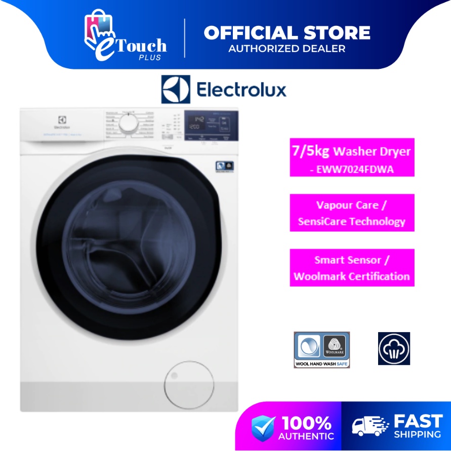 Electrolux 7/5kg Washer Dryer Combo Ultimate Care 700 With Smart Sensor ...