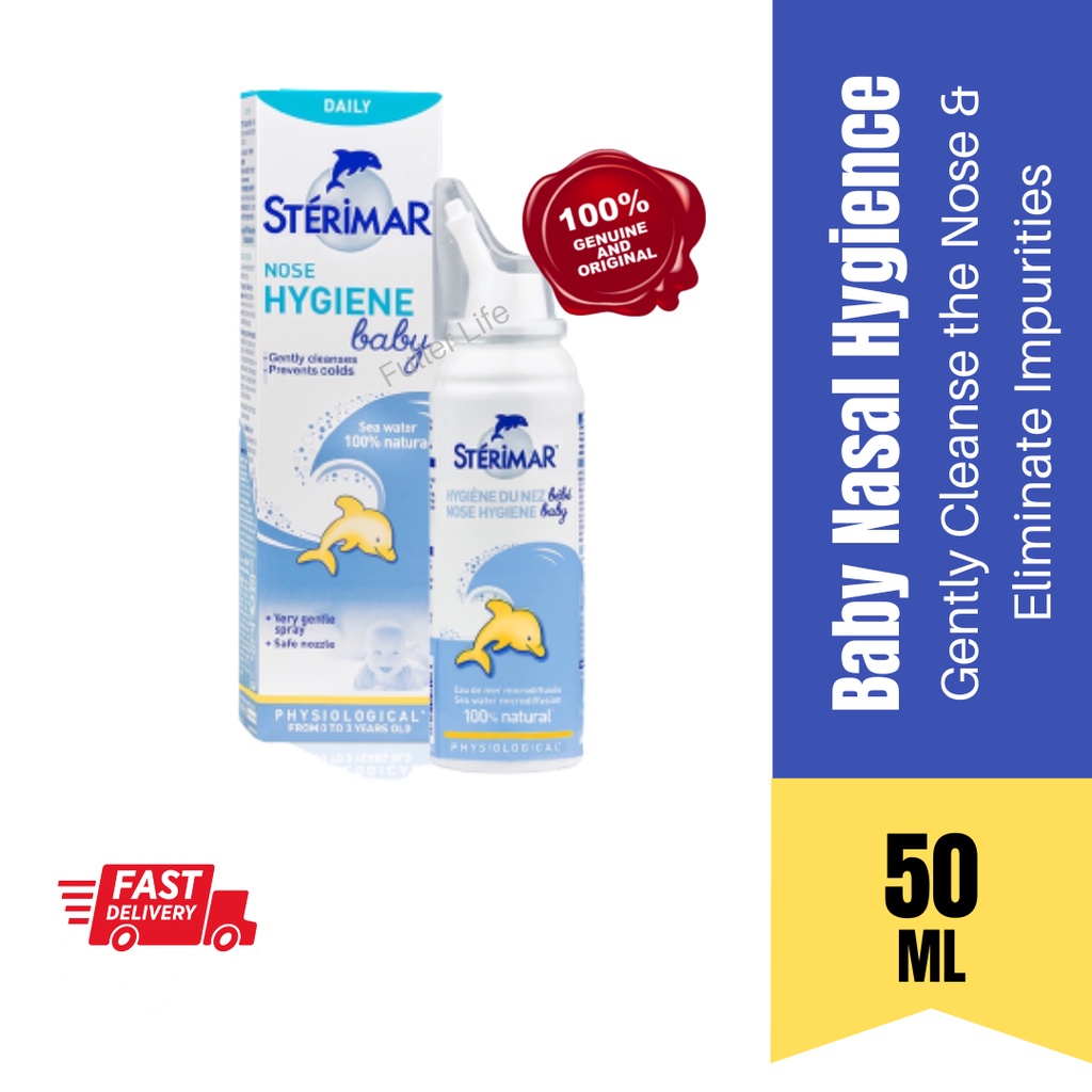 STERIMAR Nose Hygiene Baby Moisturize & Restore the Natural Moisture of the Nasal Mucosa (50ml