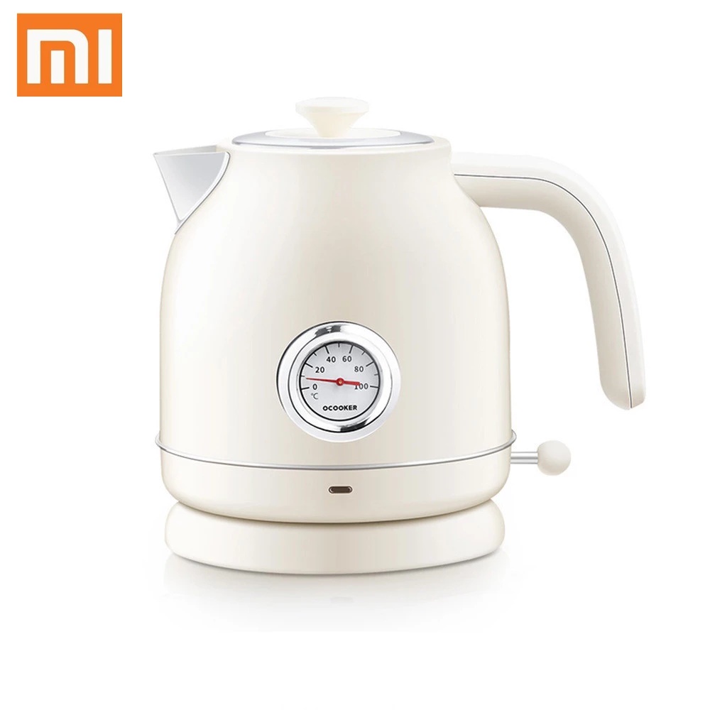 Xiaomi Youpin QCOOKER 1.7L / 1800W Retro Electric Kettle Optional With ...
