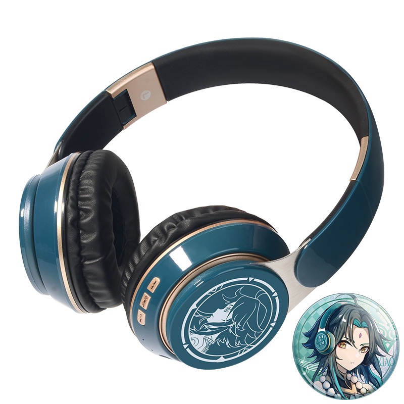 Genshin impact headphone Arlecchino wireless bluetooth headset xiao ...