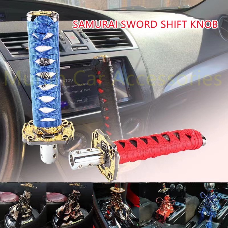 Car Gear Knob Samurai Sword Manual Automatic Universal Japanese Style ...