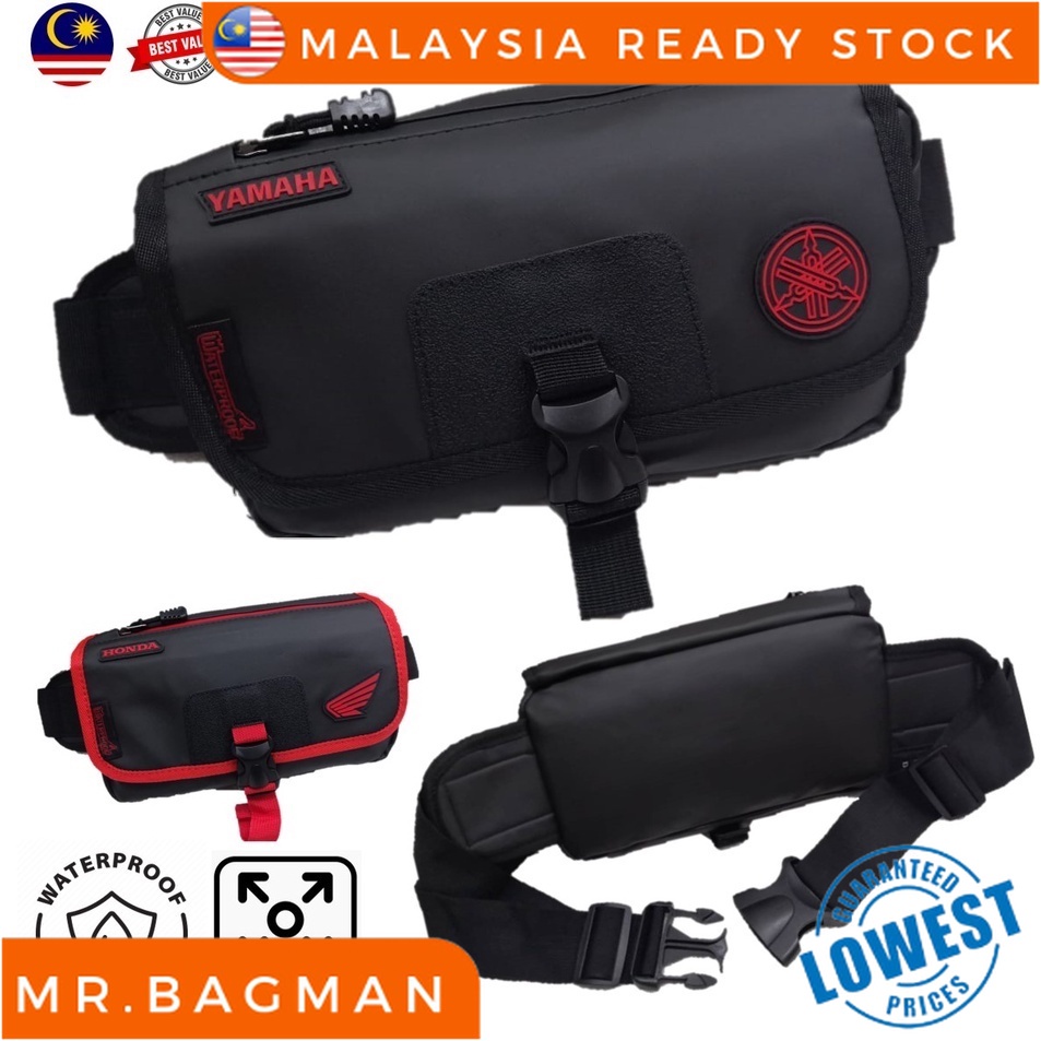 YAMAHA HONDA BAG FASHION POUCH WATERPROOF BEG KALIS AIR MOTOR RIDER