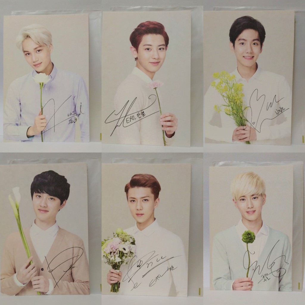 Official PHOTOCARD EXO/POSTCARD | Shopee Malaysia
