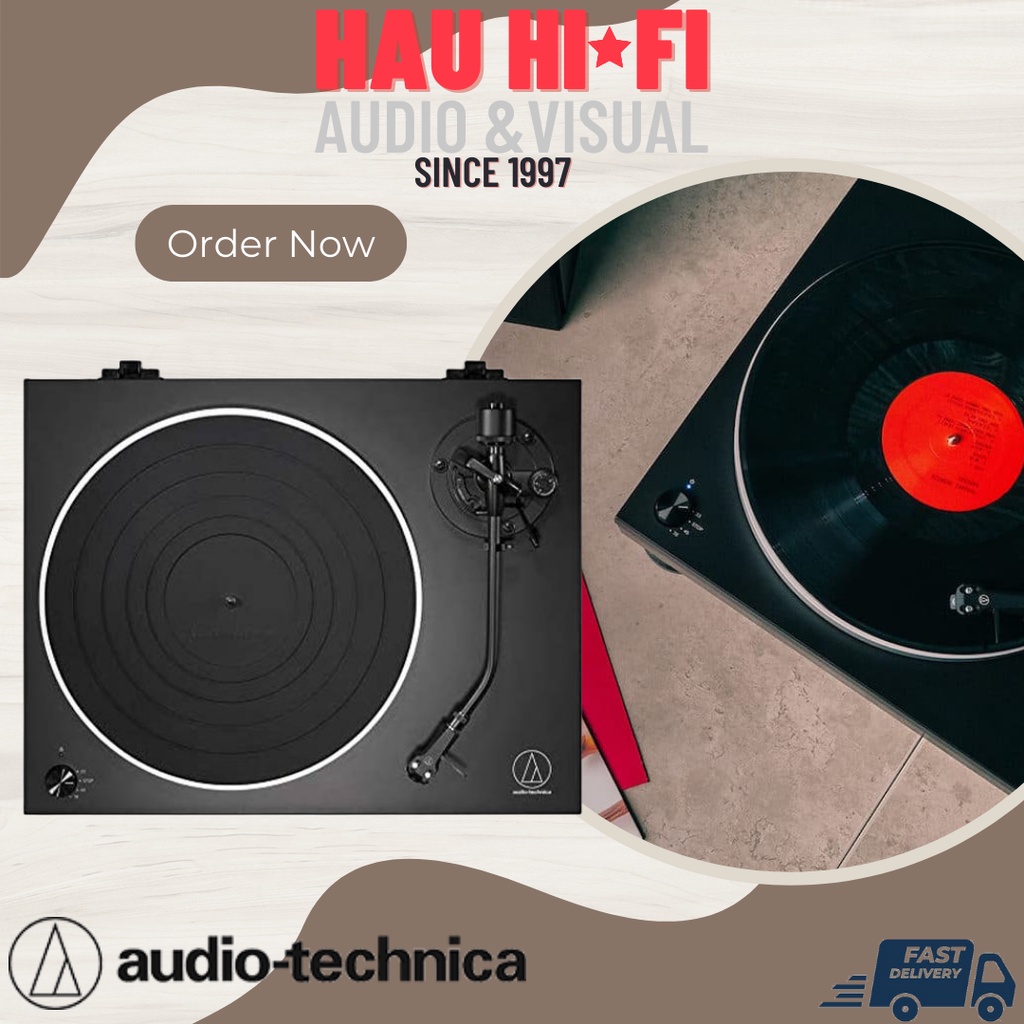 Audio Technica ATLP5X Fully Manual Direct Drive Turntable Shopee Malaysia