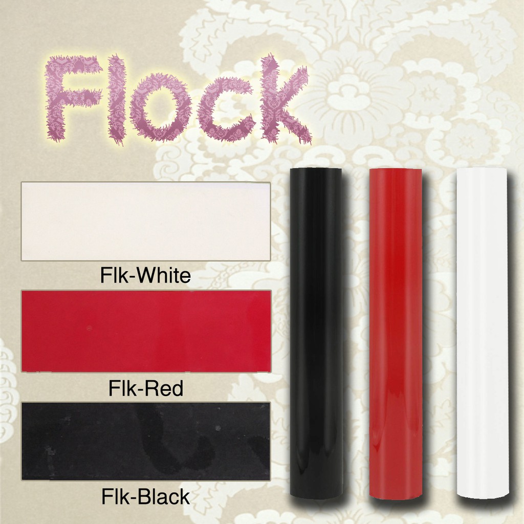 (BUY 1 FREE 1) Flock Korea Heat Press PU Vinyl HTV / Heat Transfer ...