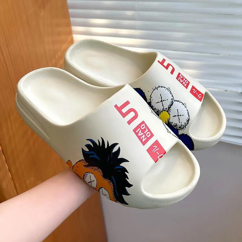 Kaws Elmo Yeezy Slides Elmo Adidas Yeezy Slides X Kaws Tourism