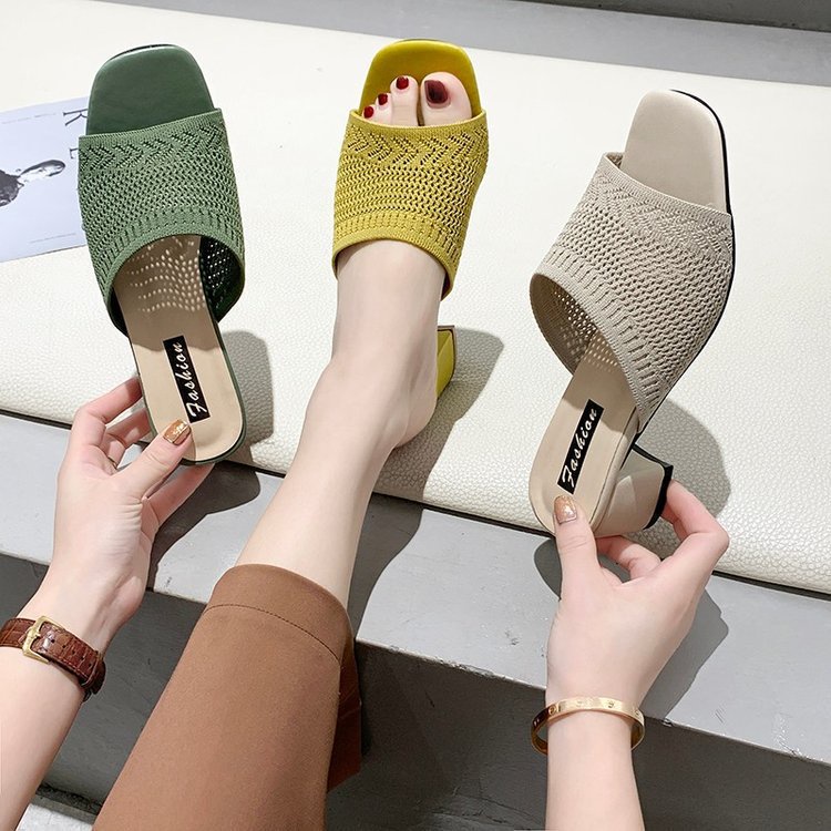 Shoesking Kasut raya perempuan Fish mouth and cool shoes | Shopee Malaysia