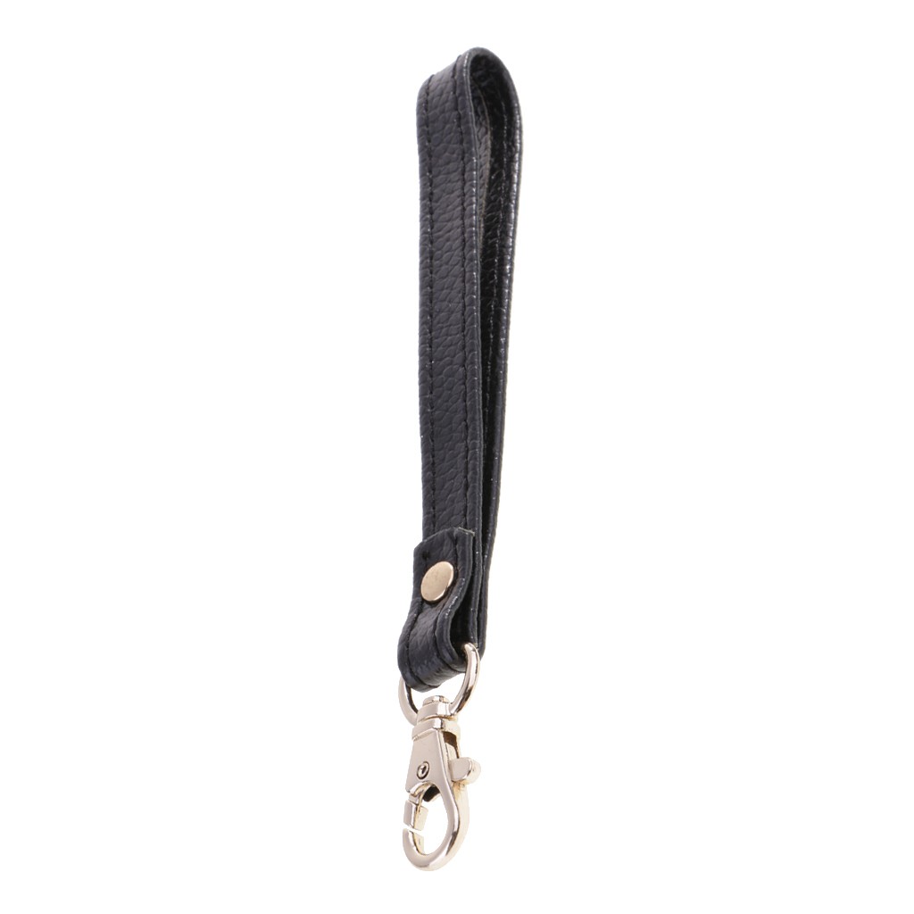 1pc 20cm Leather Wristlet Wrist Bag Strap Replacement Y8H3