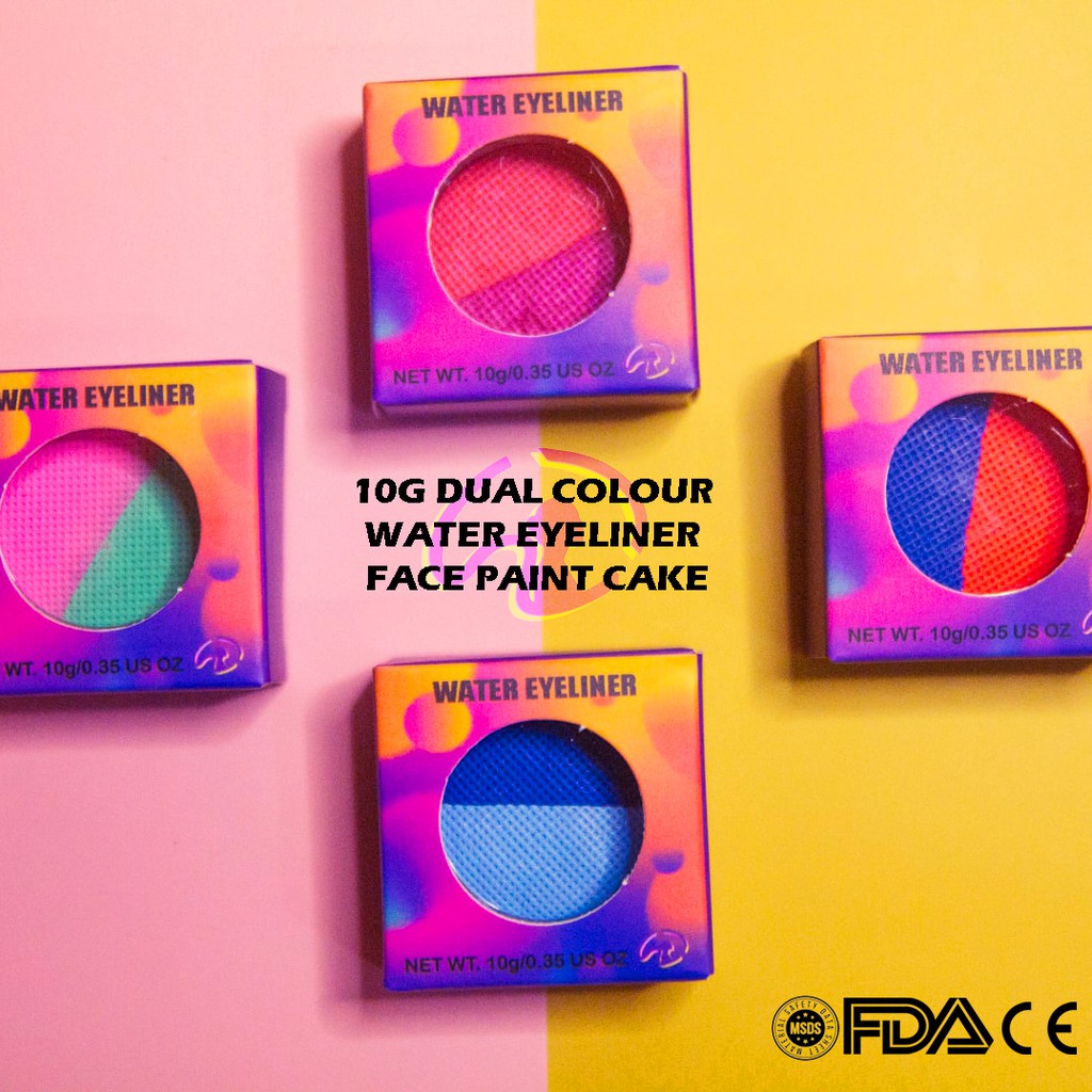 Graphic Hydra Wet Split Liner - Water Eyeliner Makeup Dual Color 10g ...