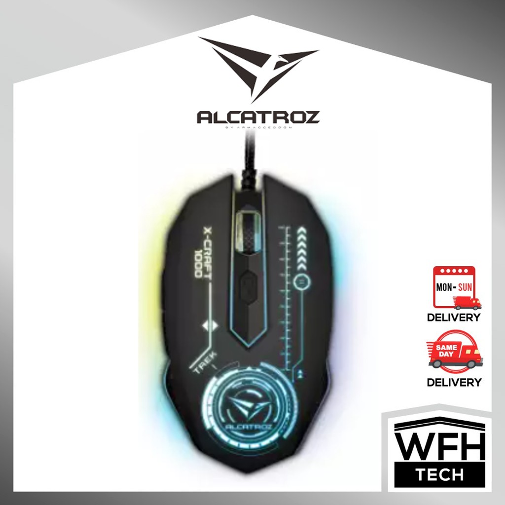 Alcatroz XCraft Pro Trek 1000 Gaming Mouse / Alcatroz XCraft Pro Tron