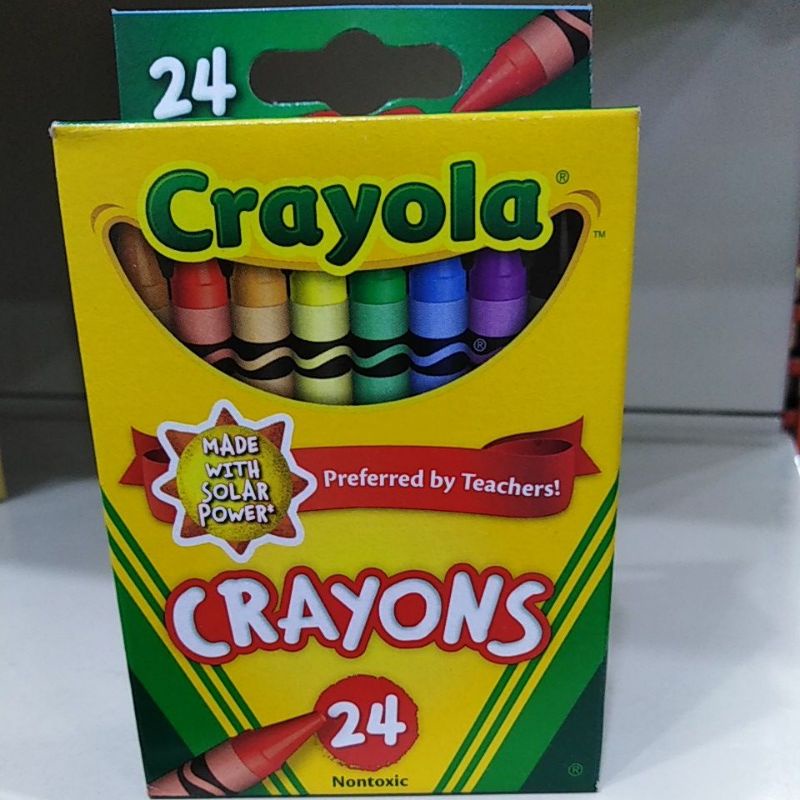 NON TOXIC CRAYOLA CRAYONS COLOUR PENCIL | Shopee Malaysia