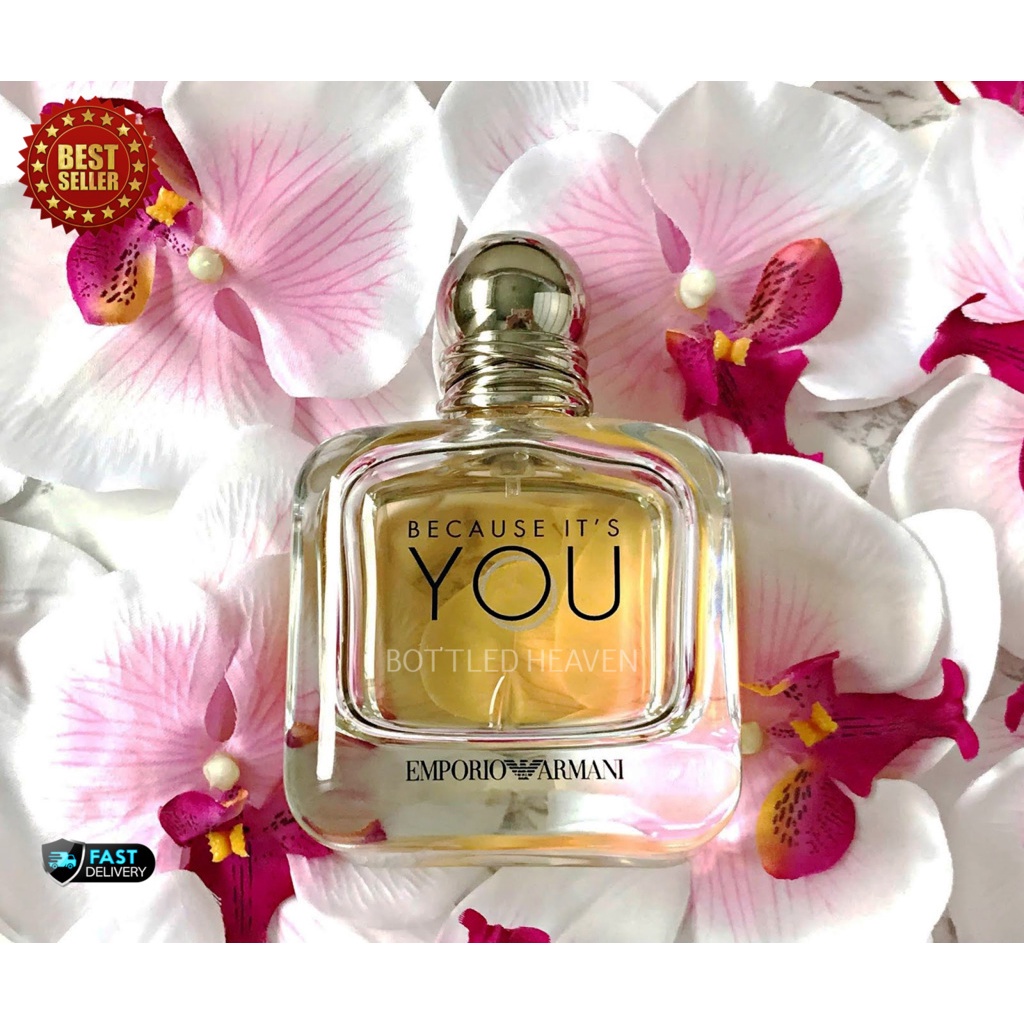 Hot Selling Emporio Armani Because It S You EDP For Her 100ml Penghantaran Cepat Shopee Malaysia