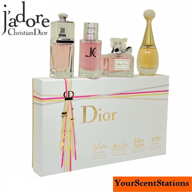 Dior Ladies Mini Gift Set - 4x 30ml