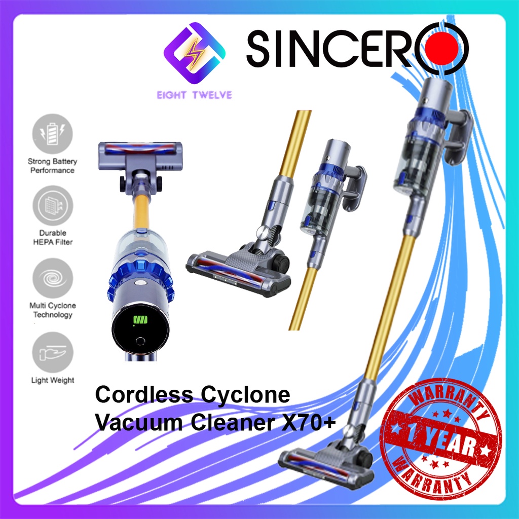 Sincero X70 X6Pro Cyclone Vacuum Handheld Cleaner Variant Pensonic Khind Midea Vacuum Cleaner