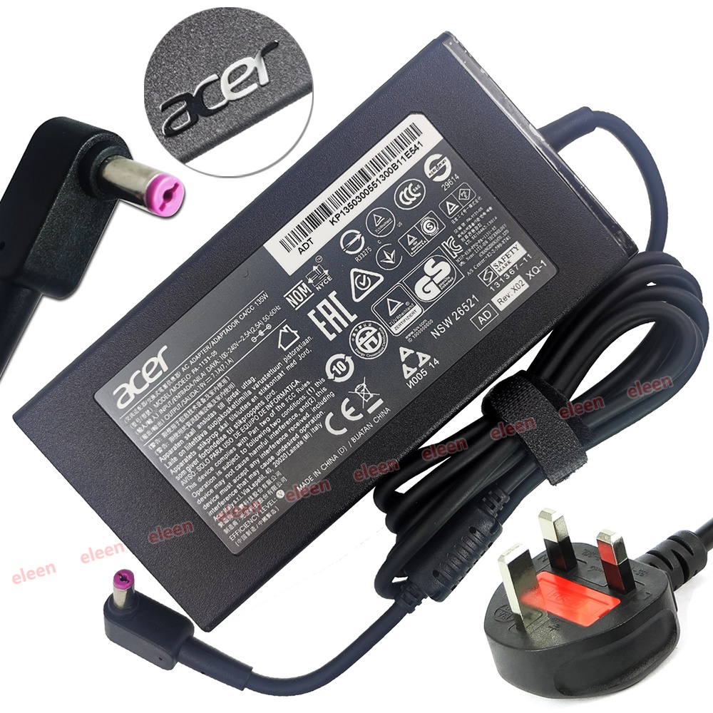 New 135W 7.1A 19V Laptop Ac Adapter Charger For Acer Nitro 5 AN515 AN51751 NITRO 7 AN71551