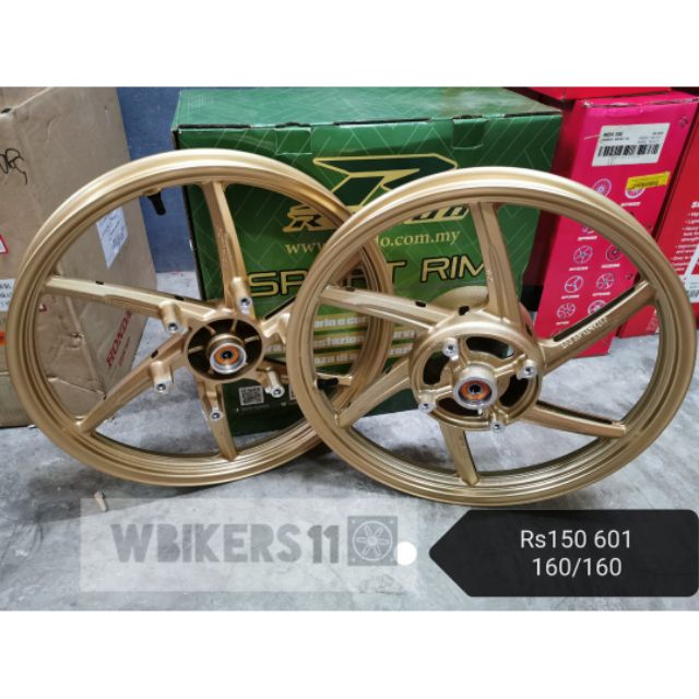 Sport Rim RAPIDO601 RS150 (2color and size) | Shopee Malaysia