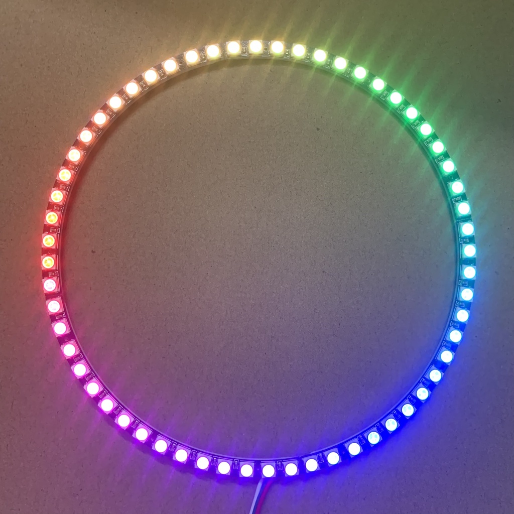 Neopixel Ring WS2812B RGB LED Ring 16/24/60 bulbs | Shopee Malaysia