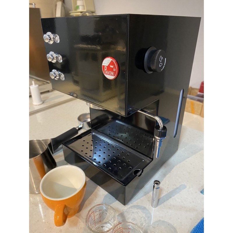 La Pavoni Gran Caffe Nero GCN Espresso Coffee Machine Shopee Malaysia