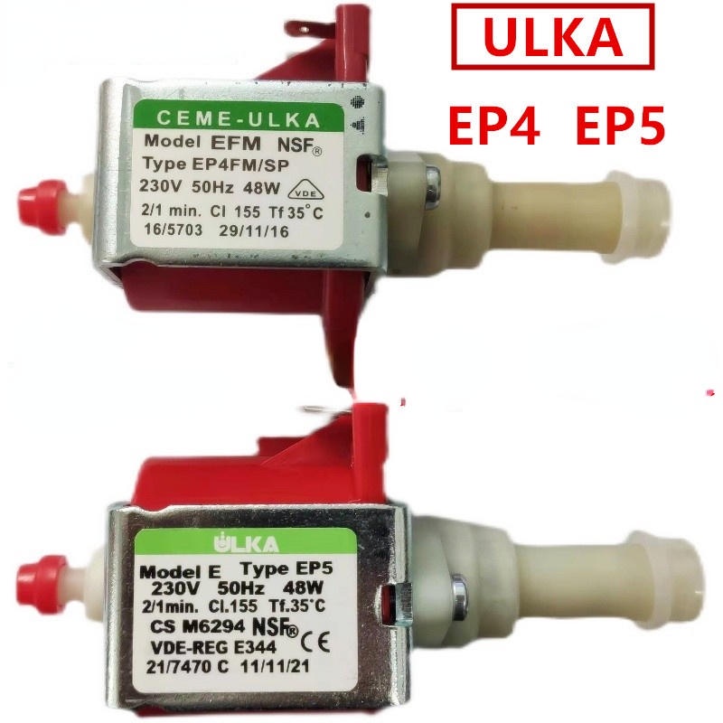Italy ULKA EP4 EP5 48W AC230v Electromagnetic Pump Coffee Machine Water ...