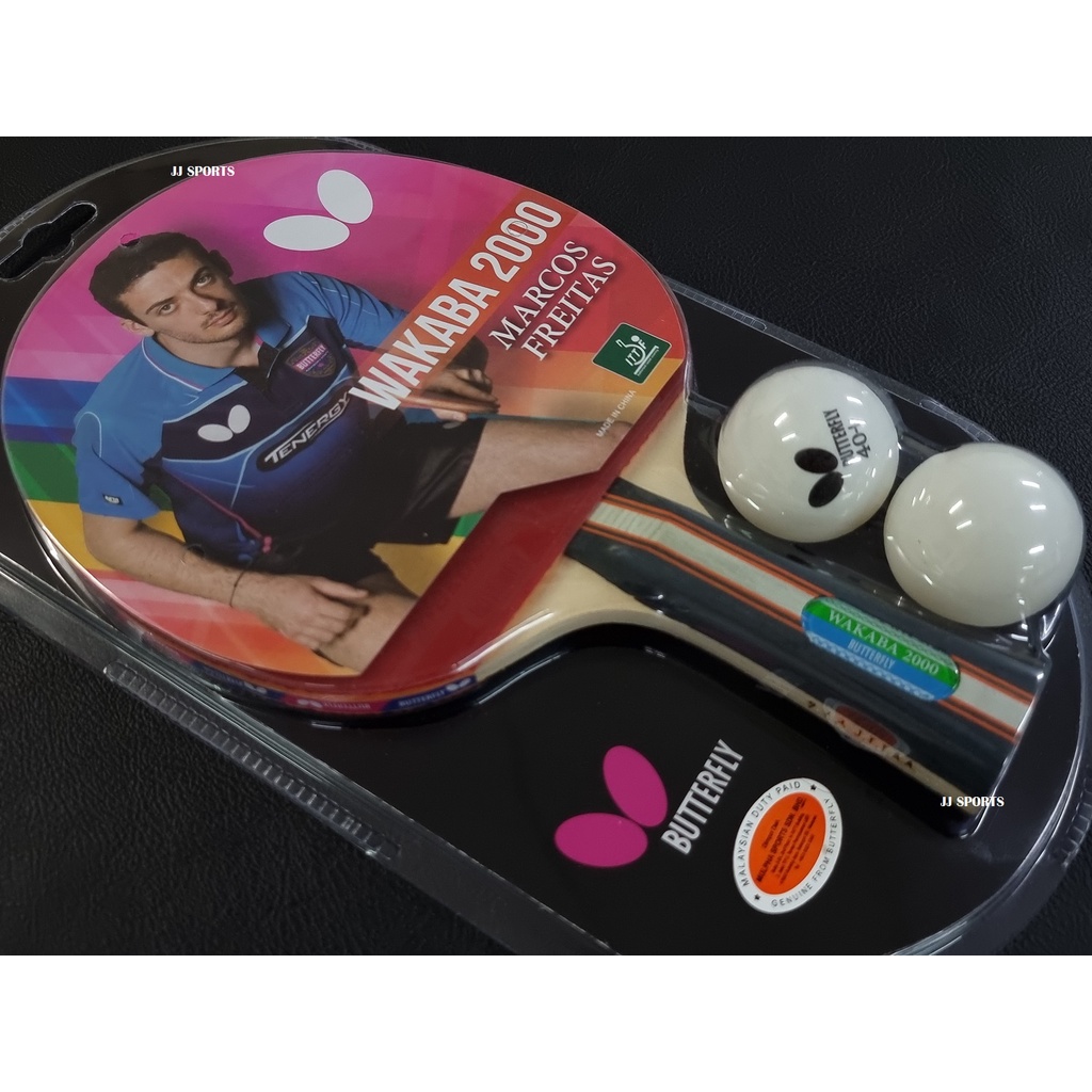 Butterfly Wakaba 2000 FL Shakehand Table Tennis Racket Ping Pong Bat