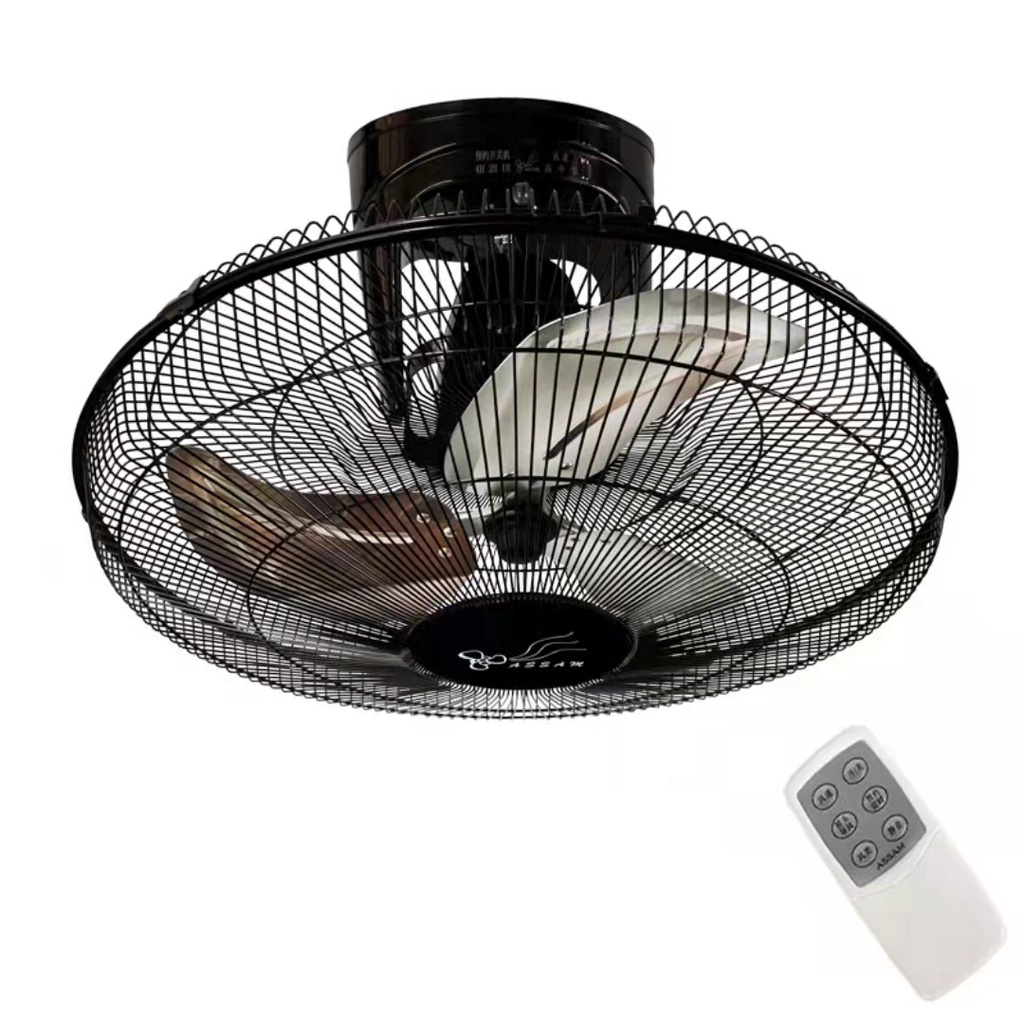 🔥Ready Stock🔥 16 inch 20 inch remote ceiling fan shake Ceiling fan