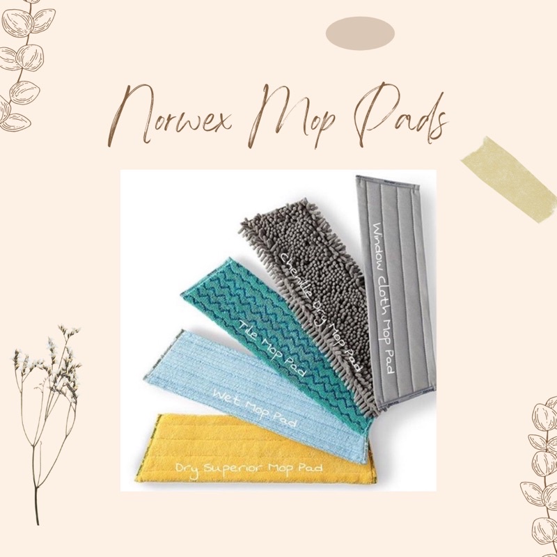 Norwex Mop Pads Ready Stock Shopee Malaysia