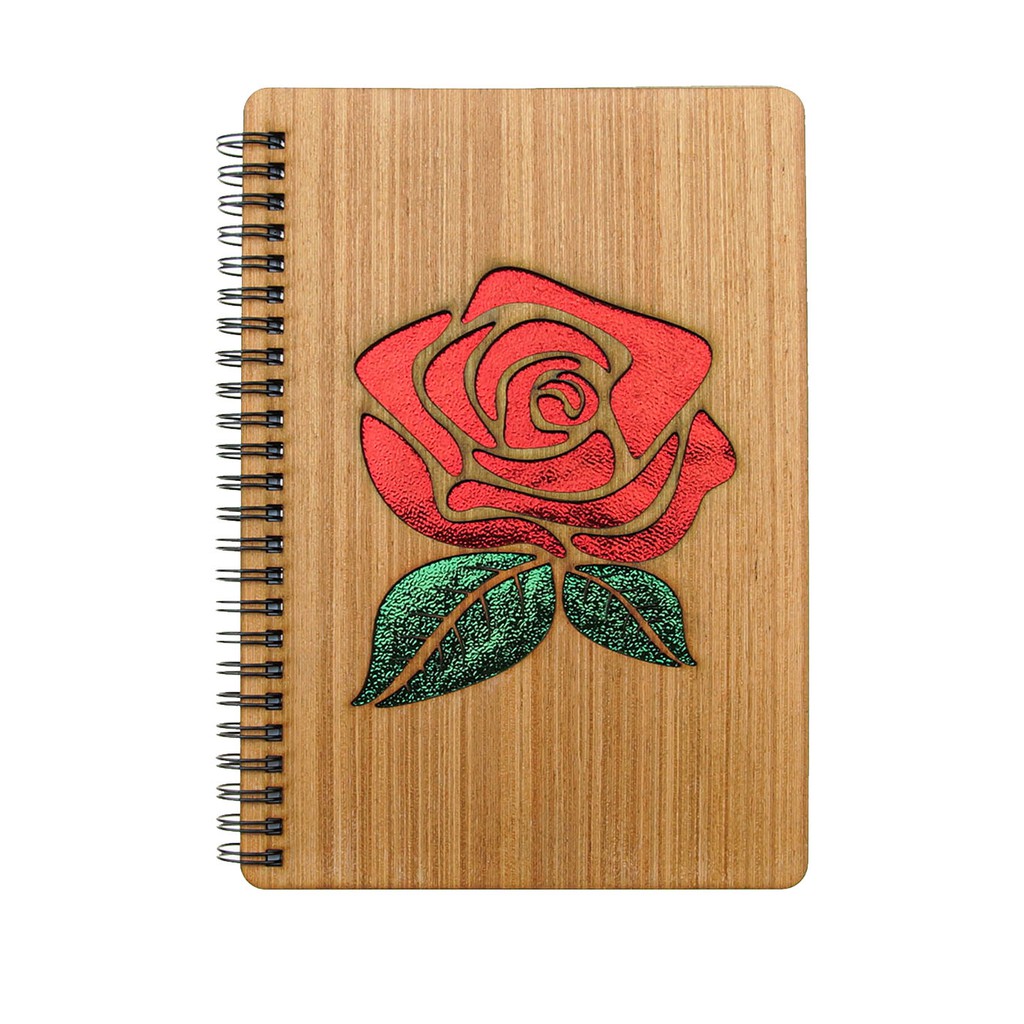 Blooming Rose Notebook (100 PAPER) | Shopee Malaysia