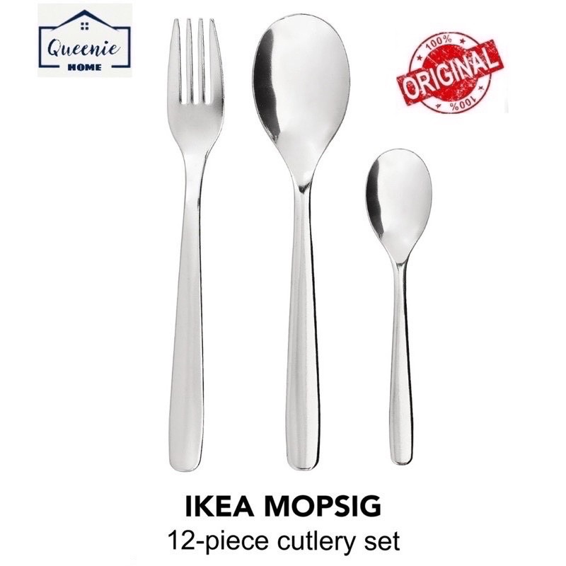 FABLER 3-piece flatware set, stainless steel - IKEA