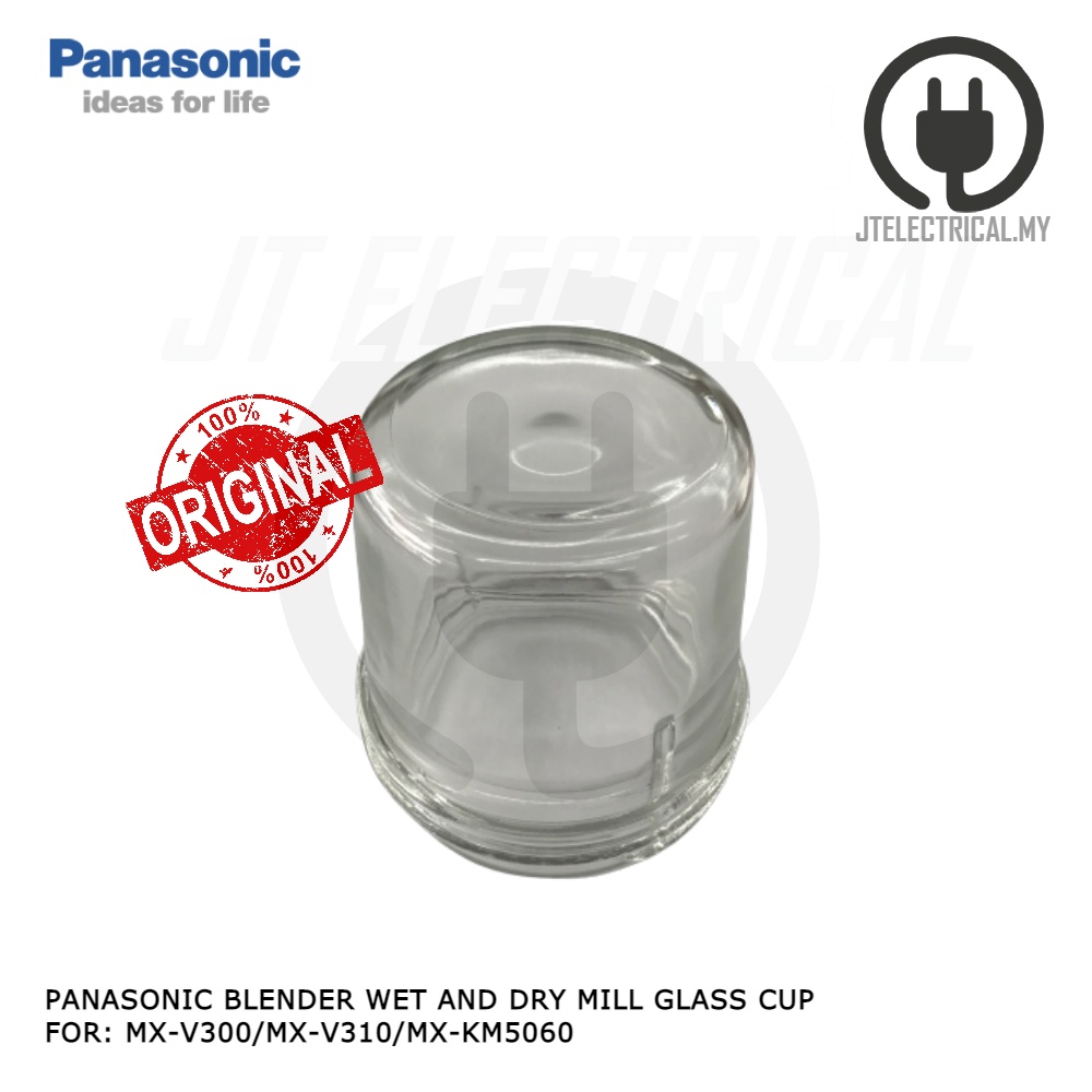 Panasonic MXV300 MXV310 MXKM5060 Blender Wet And Dry Mill Glass Cup