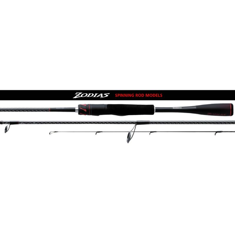 2020 NEW SHIMANO ZODIAS 2 Piece Rod 1610 166 168 Baitcasting