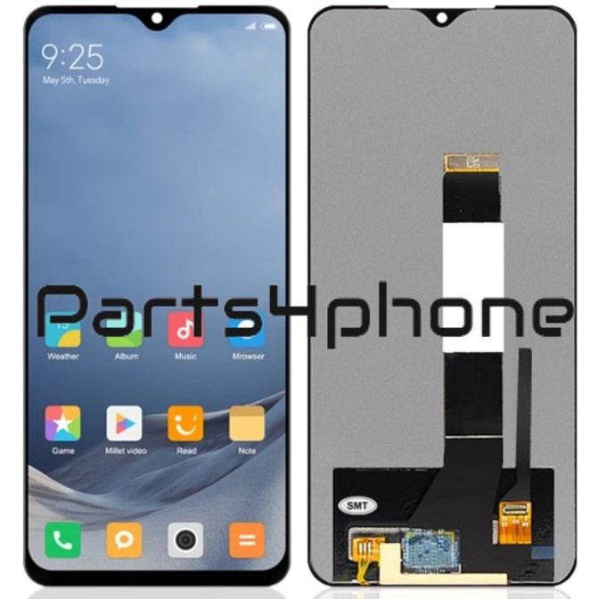 YHX-OU Schermo LCD Per Xiaomi Poco M3 / Redmi 9T – Sostitutivo Con Touch, Kit Installazione E Vetro - 2
