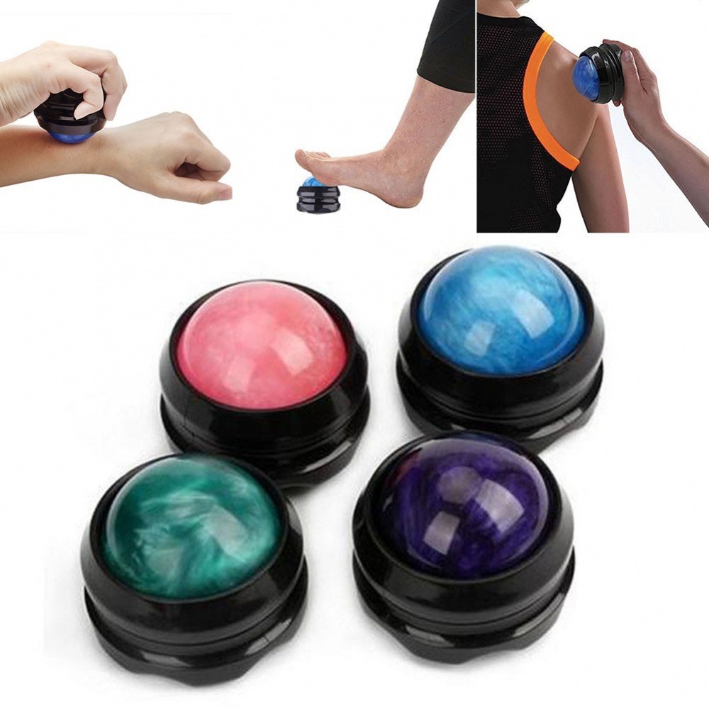 Massage Roller Ball Massager Body Therapy Foot Back Waist Hip Muscle Relaxer Shopee Malaysia