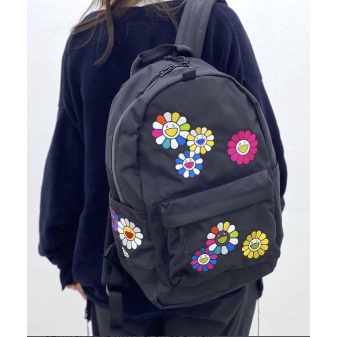 New Era x TAKASHI MURAKAMI FLOWER Pack BLACK Backpack 27L New with tag