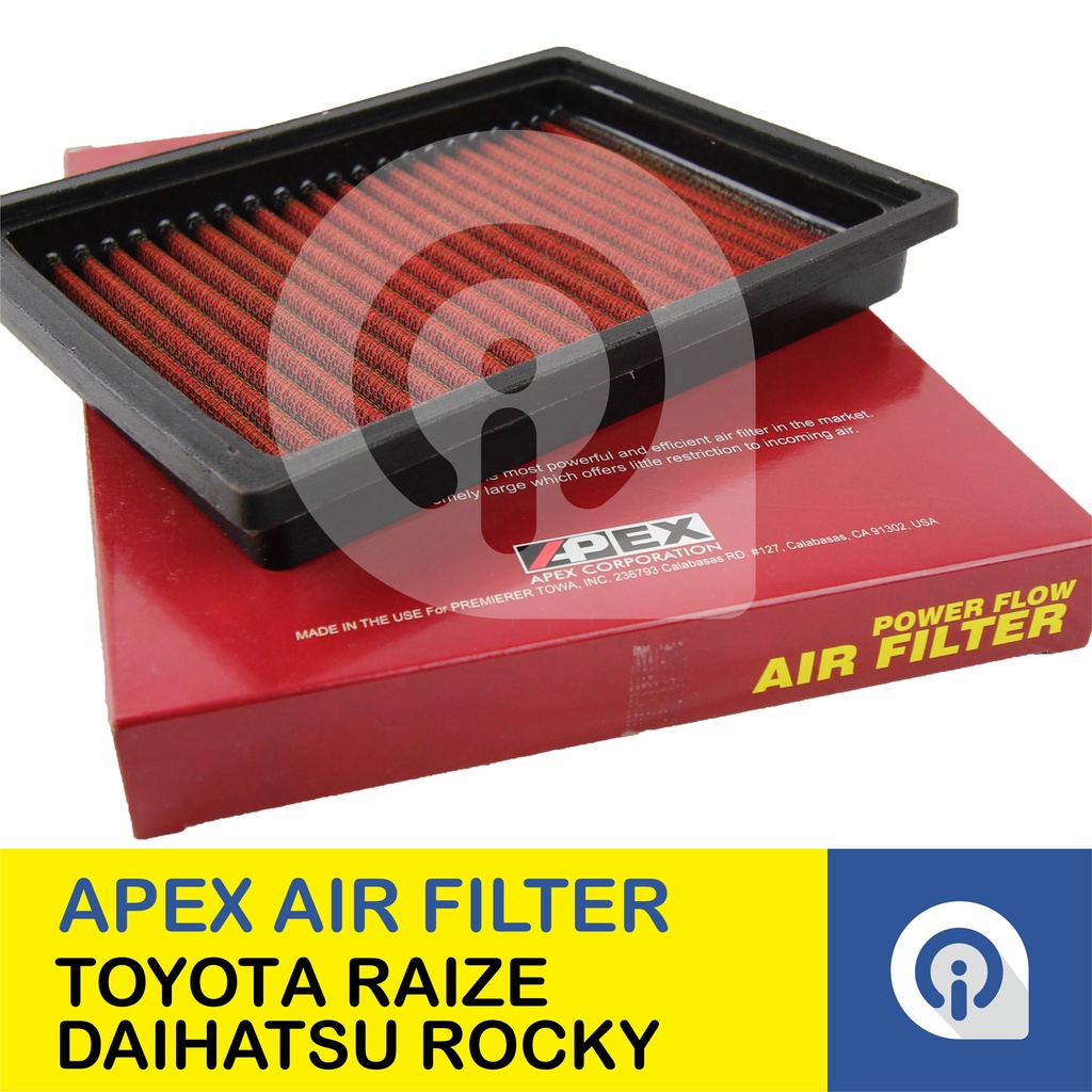 Toyota RAIZE APEX Racing Air Filter (T-2998) | Shopee Malaysia