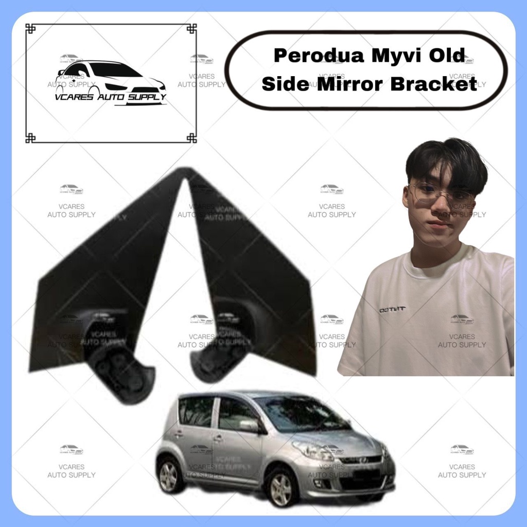 Side Mirror Bracket Left Right Perodua Myvi Old 2008 Pendakap Cermin