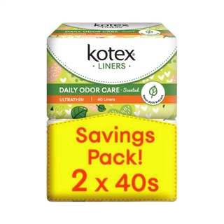Kotex Fresh Panty Liners Regular Unscented 32's x 2 - Sunway Multicare  Pharmacy Online Store
