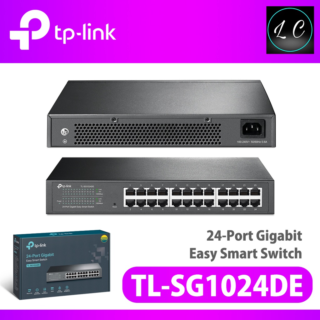 TPLINK TLSG1016DE 16Port TLSG1024DE 24Port Gigabit Unmanaged Pro