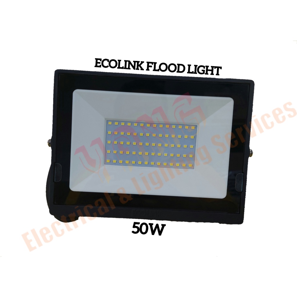 Ecolink Flood Light Shoot Lights 50 Watt White Floodlight 50W No ...