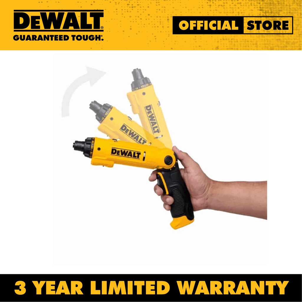 DEWALT DCF008-B1 8V Cordless Screwdriver Set 45 Pcs Accessories (DCF008 ...