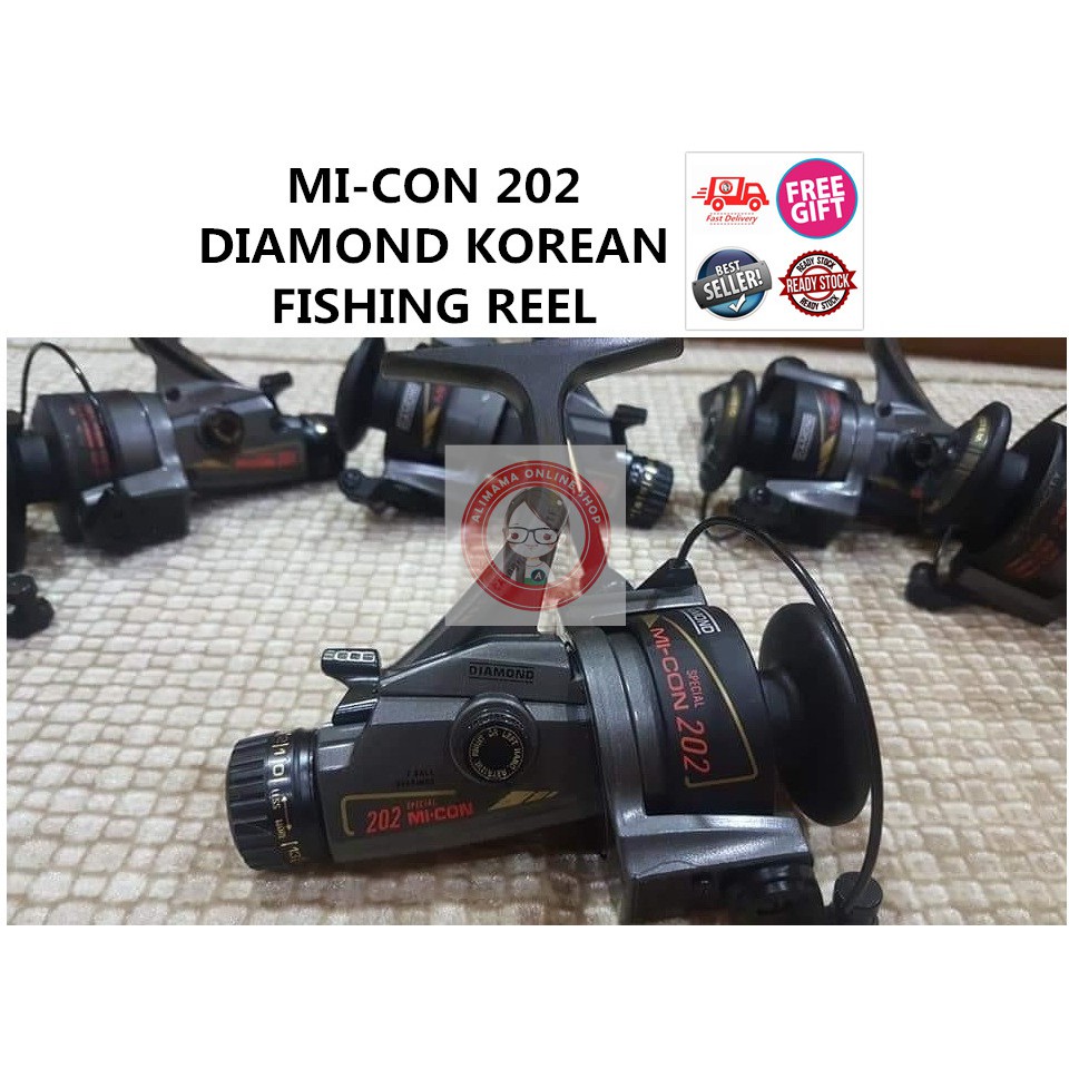 MI-CON 202 DIAMOND KOREAN FISHING REEL