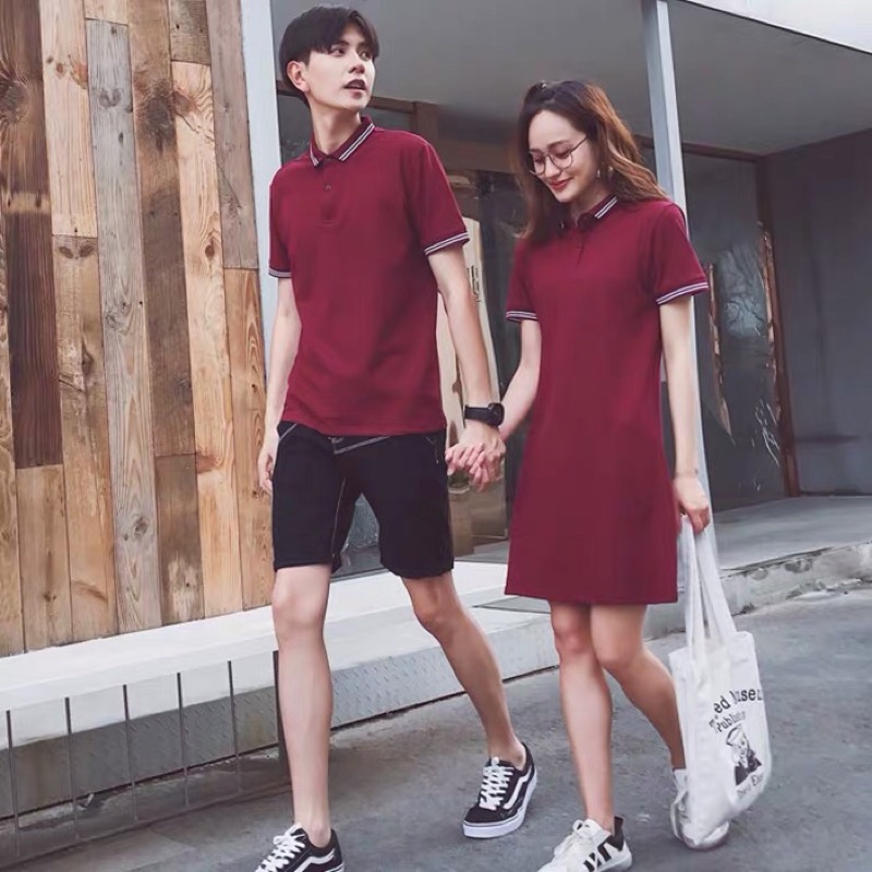 Matching couple polo clearance outfits