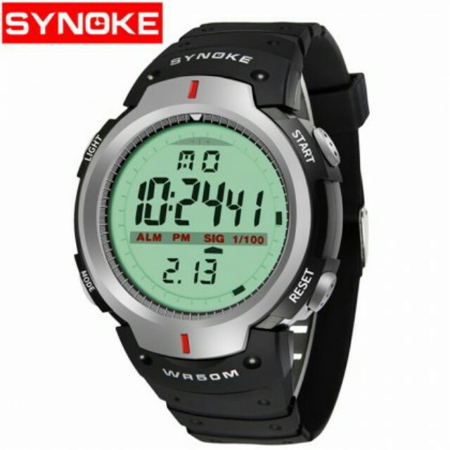 4GL Synoke 61576 Watch Fashion Men Sport Watches LED Digital Watch Jam Tangan Shopee Malaysia